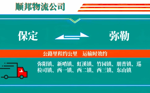 保定到弥勒物流公司