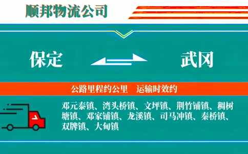 保定到武冈物流公司