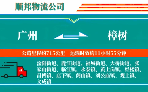 广州到樟树物流公司