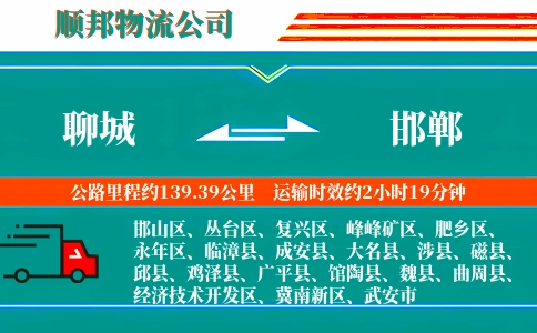 聊城到邯郸物流公司