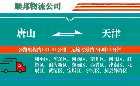 唐山到天津物流公司