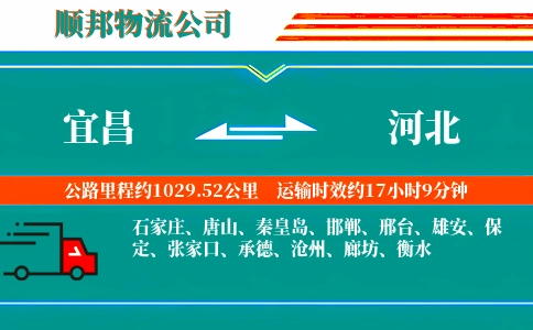 宜昌到河北物流公司