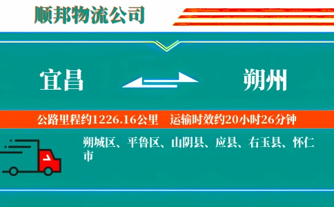 宜昌到朔州物流公司