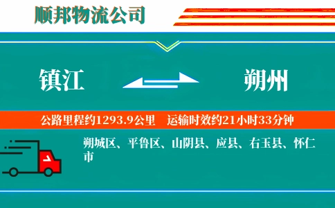 镇江到朔州物流公司